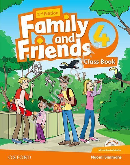 Family and Friends 4 Class Book + Workbook + CD